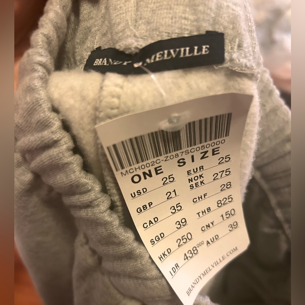 Brandy Melville gray shorts